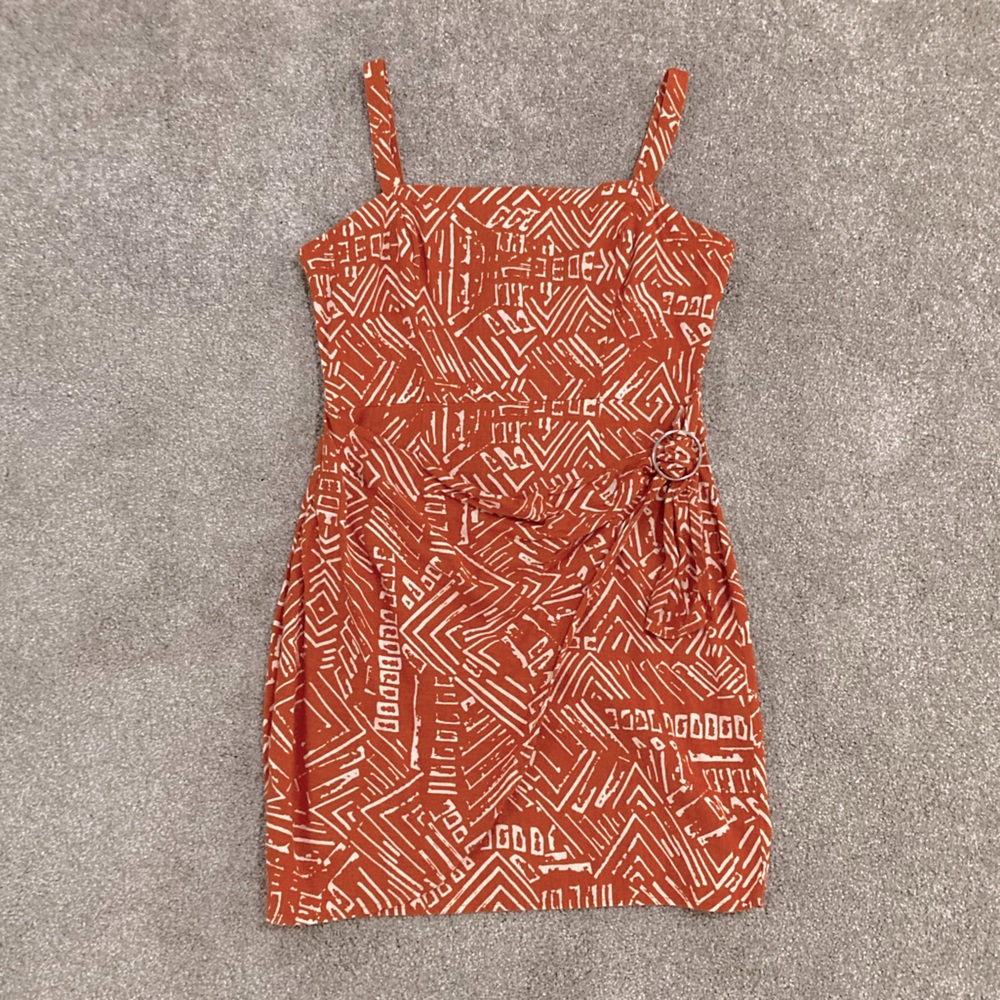 FOREVER21 🧡 Tropical Mini Dress
